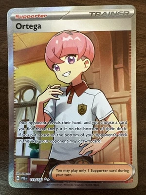 Pokemon Trainer Ortega 141/131 Prismatic Evolutions Ultra Rare Holo - Image 1 of 2