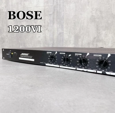 BOSE 1200VI Professional 4-Channel Power Amplifier Japan Made Rack Mount - Image 1 of 4