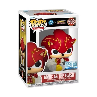Funko POP! Heroes: Justice League Dead and Sonic - Sonic/Flash *PRESALE*