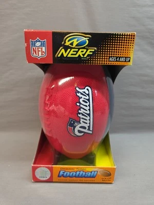  New England Patriots - Nerf Original Turbo Football • (2000) New Ball NIP - Image 1 of 4