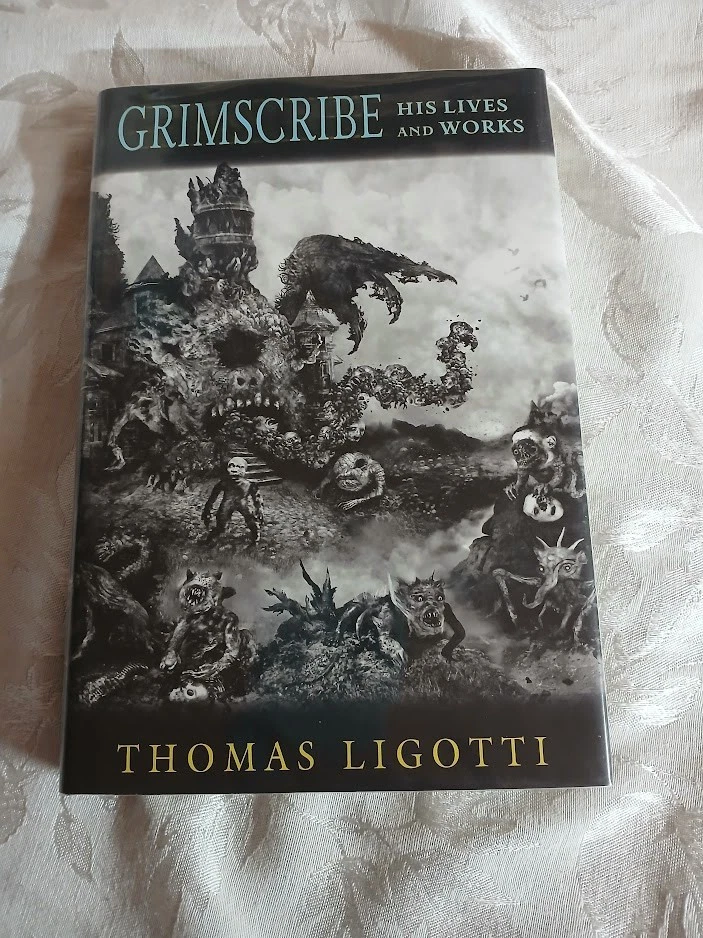 Grimscribe:His Lives &Works Thomas Ligotti 2011 Sub Press Snd/Ltd/HCDJ OOP - Image 1 of 4