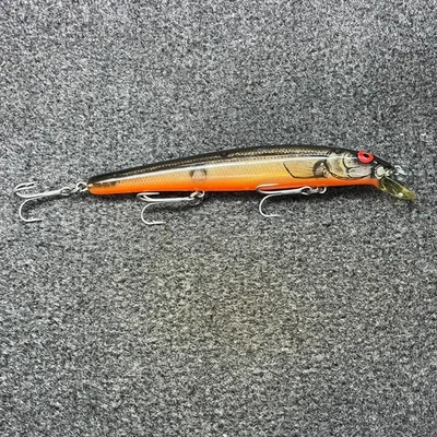 Bomber Long A 16a Heavy Duty Vintage Jerkbait Lure 16AXCHO Chartreuse Flash OB - Image 1 of 4