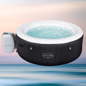 Bestway Lay Z Spa Miami  Whirlpool 2021 mit Heizung Jacuzzi 180x66cm aufblasbar