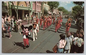 Disneyland Postkarte Vintage The Disneyland Band Mickey Mouse - Bild 1 von 2