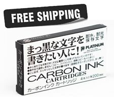Platinum Carbon Ink Cartridges - Black