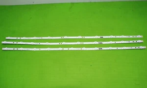 FULL LED BACKLIGHT STRIP SET FOR JVC LT-43CF890B LT-43VU390 TX-43HX580B 43" TV - Picture 1 of 5