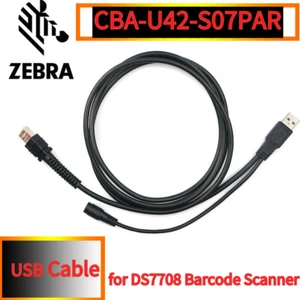 For Zebra DS3678 USB Cable Charging Cradle STB3678 Power Cable CBA-U42-S07PAR - Picture 1 of 2