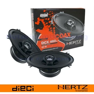 Hertz DCX 460.3 Coppia Casse Kit Altoparlanti Set Ovali Coassiali 10x15CM 80W - Imagen 1 de 4