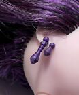 Monster High Elissabat 1st First  Wave Frights Camera Action Earrings X2 Pairs