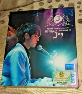 新加坡压制 Jay Chou 周杰伦 2004 无与伦比演唱会 Live CDx2+VCD+歌词本+外纸盒/Singapore SM Press - Picture 1 of 10