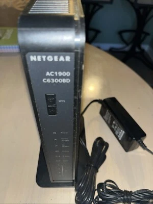 Netgear C6300BD AC1900 Docsis 3 Cable Modem Wireless Router - Image 1 of 4