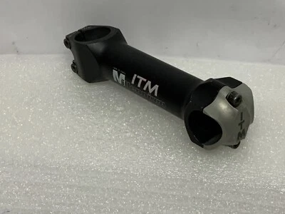 ITM Millennium Stem 1-1/8 Threadless Black 130mm  25.8mm Clamp Clean - Image 1 of 4