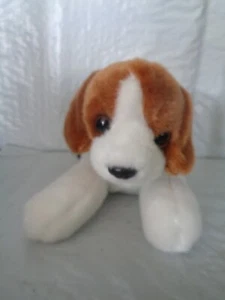 Neu ohne Etikett - Aurora - braun/schwarz/weiß - Beagle Hund Plüsch 8 Zoll - Bild 1 von 2