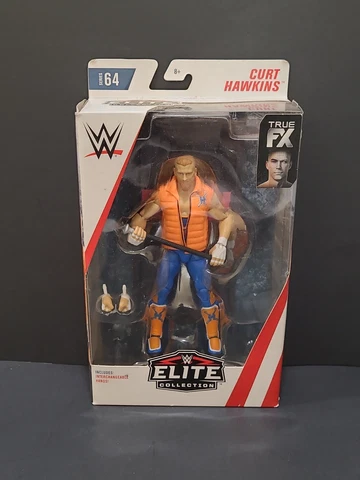 WWE Elite 64 Curt Hawkins Action Figure Mattel Brian Myers Cover