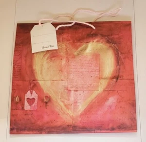 Vintage Marshall Field’s Valentines Day Heart Medium Gift Shopping Bag 2003 - Picture 1 of 3
