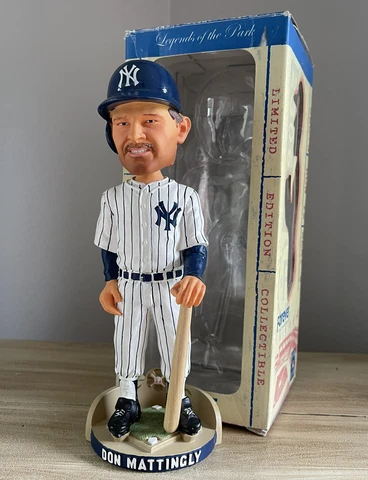DON MATTINGLY New York Yankees MLB Cooperstown Hall of Fame Bobblehead NIB! Cover