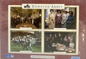 Gibson Qualität Downton Abbey 4 Puzzle Geschenkset 4 x 500 Teile - Bild 1 von 1