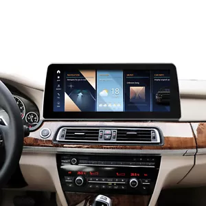 12.3" Carplay Screen for BMW 7 Series F01 F02 Android 13 Auto Radio GPS 128G - Picture 1 of 11
