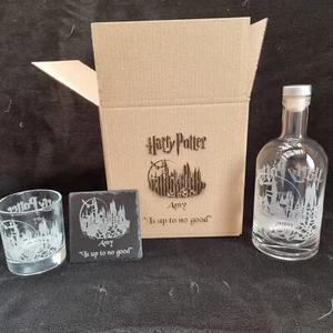 Harry Potter decanter box sets can be personalised - Picture 1 of 12