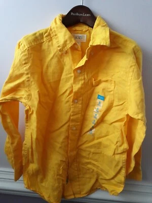 The children place size 5/6 NWOT  yellow long sleeved shirt - Image 1 of 3