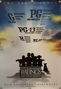 THE RATINGS ARE YOUR FRIEND -Film Ratings Original One Sheet Movie Poster - 2000 - Picture 1 of 9