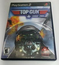 Top Gun Combat Zones Sony PlayStation 2 PS2 Titus Paramount Single Player
