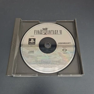 Jeu Final Fantasy 6 VI Sony PlayStation 1 PS1 PSX Vintage Retrogaming - Imagen 1 de 1