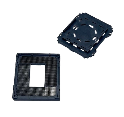 Suporte de conector base processador soquete CPU LGA 1700 Intel preto Foxconn - Imagem 1 de 4