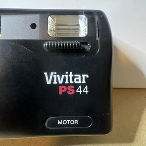 Vivitar Ps44 Point and Shoot Film Camera For Parts Only Small Corrosion On Bat - Picture 1 of 10
