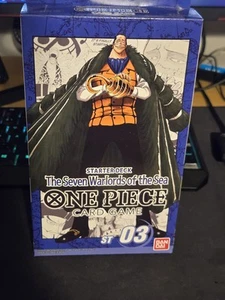 One Piece TCG ST03 English, Sealed. Seven Warlords of the Sea Starter Deck - Bild 1 von 3