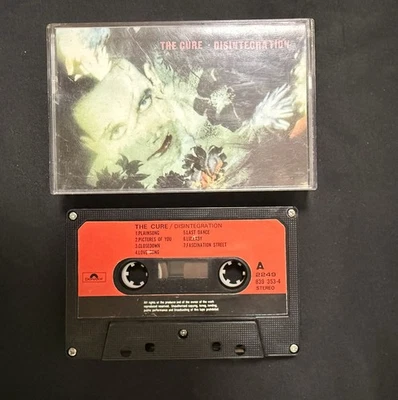 1989 The Cure Disintegration Taiwan Ltd 12 Tracks Cassette Tape No Promo Insert - Image 1 of 4