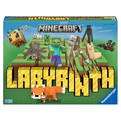 Ravensburger Minecraft Labyrinth The Moving Maze Game Board Game For Age 7+ New - Image 1 of 3