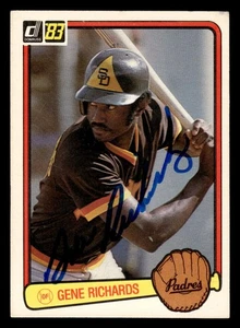 Gene Richards Autogramm 1983 Donruss #271 Historic Autograph Buyback - Bild 1 von 2