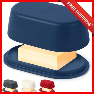 Dishwasher Safe Butter Crock - Eco-Friendly Bamboo Design for Modern Kitchens - Image 1 of 4