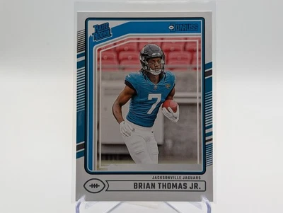 2024 Panini Donruss BRIAN THOMAS JR #313 Rated Rookie Jacksonville Jaguars RC - Image 1 of 2