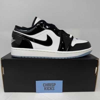 Nike Air Jordan 1 Low SE Concord' Blanco Negro Zapatos DV1333-100 Hombres Tallas GS NUEVO Foto 1 de 4