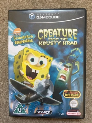 Spongebob SquarePants - Creature From The Krusty Krab and bust a move GameCube  - Image 1 of 4