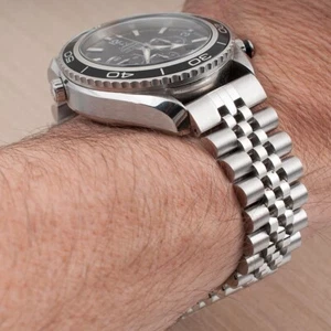 Jubilee Watch Bracelet Band Strap Stainless Steel Vintage Mesh Heuer Engineer - Picture 1 of 30