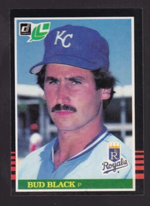 1985 Donruss Leaf Bud Black #202 Kansas City Royals - Picture 1 of 2
