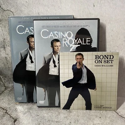 'JAMES BOND-CASINO ROYAL' DVD 2 DISC COLLECTORS EDITION WITH BOND ON SET BOOKLET - Image 1 of 4