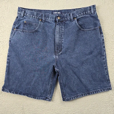 Pantalones Cortos Cherokee JEAN Para Hombres 40W x 10 pulgadas Azul Denim PANTALONES CORTOS SKATER STREET Foto 1 de 4