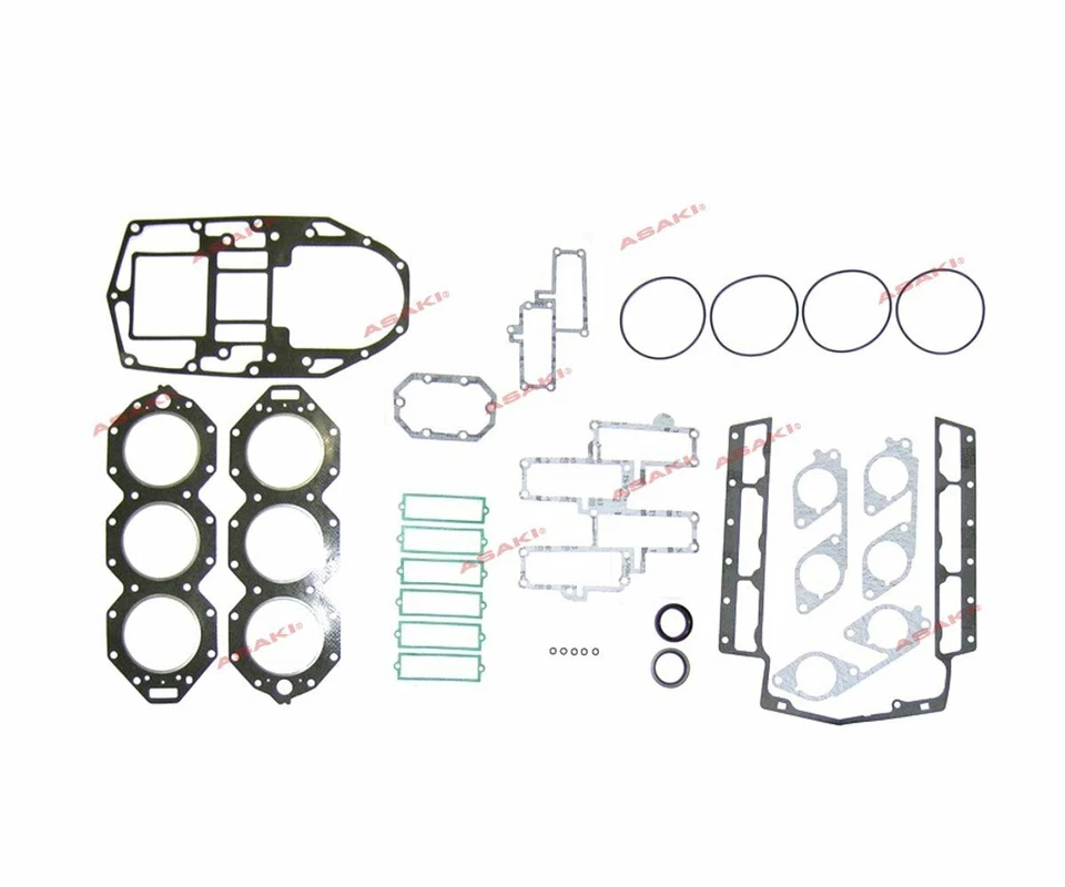 For OMC Johnson Evinrude 185/200/225 HP Stern Drive Gasket Kit 436891 432571 - Image 1 of 2