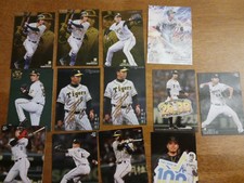 NPB LOT x13 Hanshin Tigers 2018 2022 Calbee 2019 BBM Cross Sunrise Insert