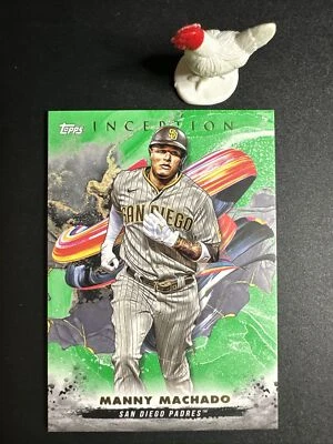 2023 Topps Inception Baseball Manny Machado Green #23 Padres - Image 1 of 2