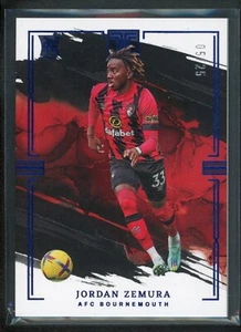 2022-23 JORDAN ZEMURA 05/25 PANINI IMPECCABLE PREMIER LEAGUE ROOKIE RC #3 - Picture 1 of 2