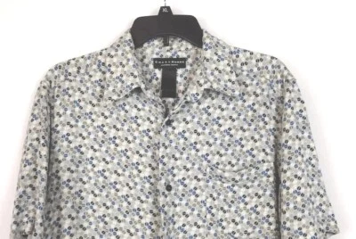 Crazy Horse Large Button Up Collar Short Sleeve Pocket Cotton Shirt Claiborne Co - Image 1 of 4