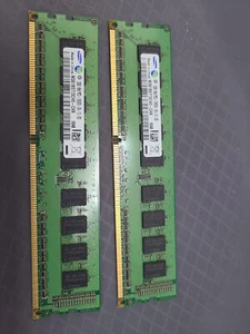 4GB Samsung M391B5773CH0 - CH9 4GB 2x2 PC3-10600E DDR3-1333 1Rx8 Memory - Picture 1 of 1