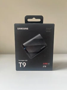Samsung T9 2TB USB-C SSD Black - Afbeelding 1 van 7