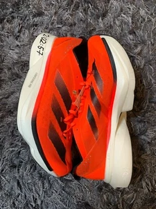 Adidas Adios Pro 3 Solar Red/Black Running Shoes ID3634 Men's Size 9 New - Picture 1 of 10