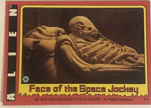 Alien Trading Card #44 Face Of The Space Jockey - Bild 1 von 2